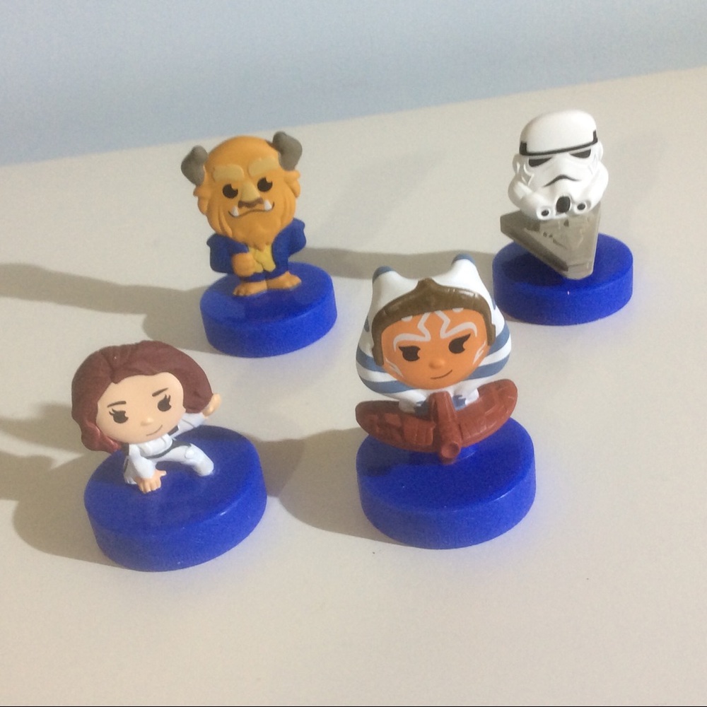 4 Disney Star Wars McDonald’s Happy Meal Toys Disneyland 70 Mini Figures 2025